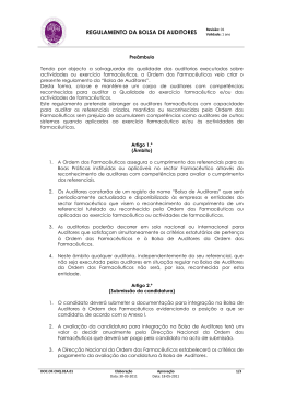 O candidato deverá submeter a documentação para integração na