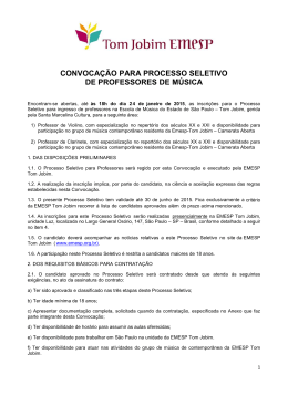 processo seletivo para professores do guri santa marcelina