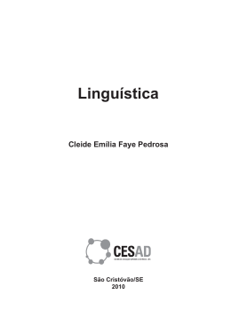 Lingu&iacute;stica - Cesad