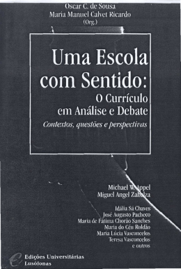 Uma Escola com Sentido: