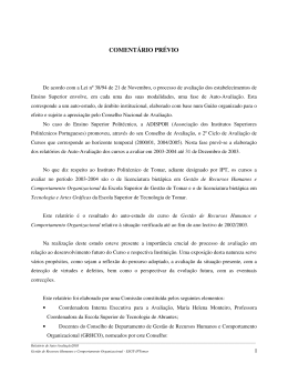 Gestão de Recursos Humanos e Comportamento Organizacional