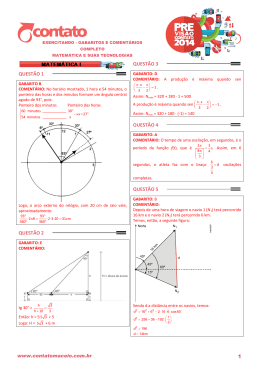 EX - MATEM&Aacute;TICA - 001 A 020