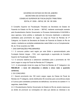 Fiscal de Rendas - Concursos Via