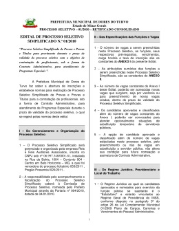 Edital Consolidado - Reis & Reis