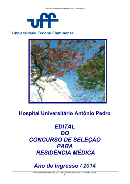 edital - Portal de Editais - Universidade Federal Fluminense