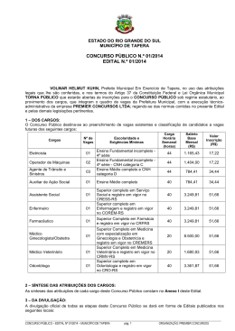 concurso p&uacute;blico n.&ordm; 01/2014 edital n.&ordm; 01/2014