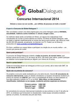 Concurso Internacional 2014