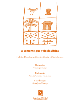 A semente que veio da África