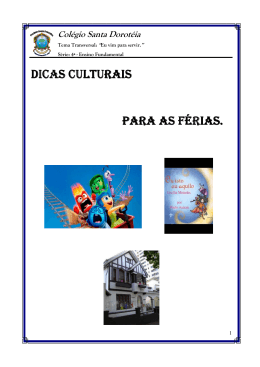 4&ordf; s&eacute;rie - Col&eacute;gio Santa Dorot&eacute;ia