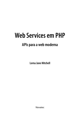 Web Services em PHP