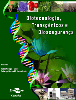 Biotecnologia, transgênicos e biossegurança.