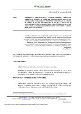 Em aten&ccedil;&atilde;o &agrave;s diversas consulta delineia pondera&ccedil;&otilde;es para a