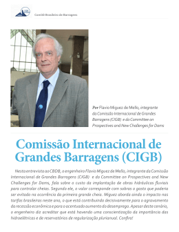 Comissão Internacional de Grandes Barragens (CIGB)