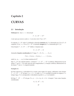 Fun&ccedil;&otilde;es e Curvas