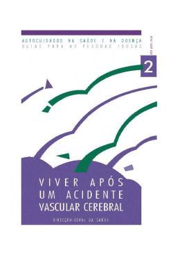 Viver ap&oacute;s um acidente vascular cerebral - Direc&ccedil;&atilde;o