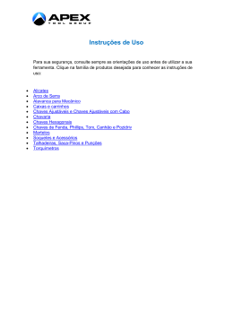 Instru&ccedil;&otilde;es de Uso