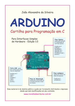 ARDUINO-Cartilha de Programa&ccedil;&atilde;o em C