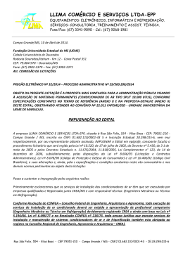 LLIMA COM&Eacute;RCIO E SERVI&Ccedil;OS LTDA-EPP