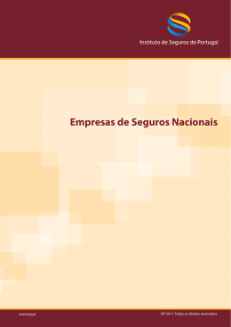 Empresas de Seguros Nacionais