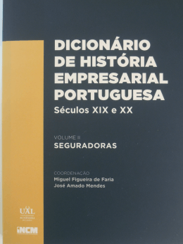 DICIONÁRIO DE HISTÓRIA EMPRESARIAL • ORTIUG E á