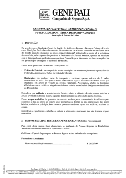 ii» GENERALI - Associação de Futebol de Lisboa