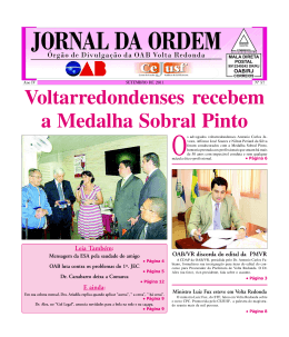 Jornal da Ordem - OAB
