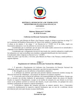 Diploma Ministerial N&ordm; 02/2004