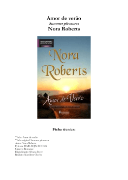 Nora Roberts – Amor de Verao