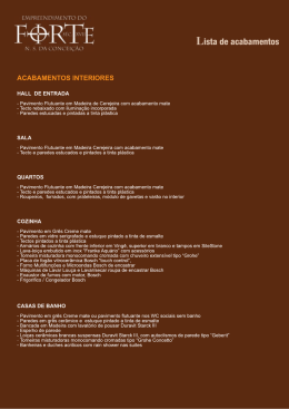 com&eacute;rcio/servi&ccedil;os|acabamentos - Empreendimento do Forte NS da
