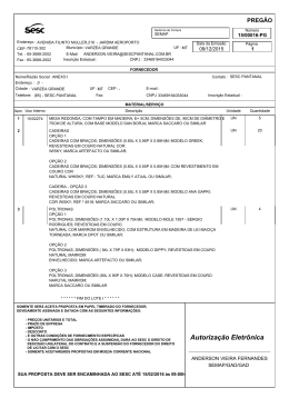 ANEXO I (Novo) - Sesc Pantanal