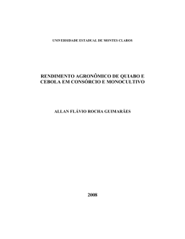 Allan Fl&aacute;vio Rocha Guimar&atilde;es - Produ&ccedil;&atilde;o Vegetal no Semi&aacute;rido