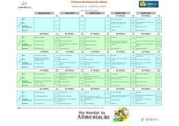 Ementa Confe&ccedil;&atilde;o Transportada - outubro 2015