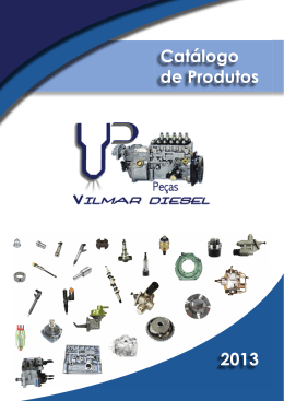 Catálogo de Produtos 2013 - Vilmar Diesel