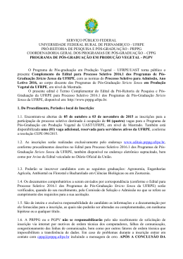 norma complementar produ&ccedil;&atilde;o vegetal 2016.1