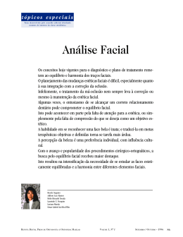 An&aacute;lise Facial