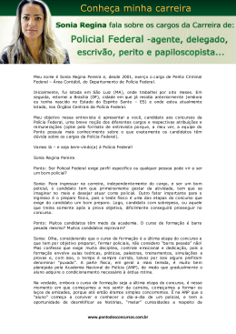 Policial Federal - Ponto dos Concursos