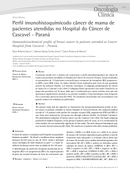 pdf - Sociedade Brasileira de Oncologia Clínica