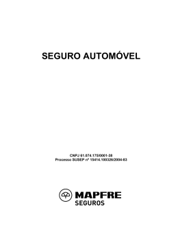 SEGURO AUTOM&Oacute;VEL