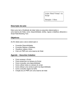 Hotel - Script - Global Learning Center