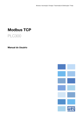 PLC300 Manual comunicação Modbus TCP