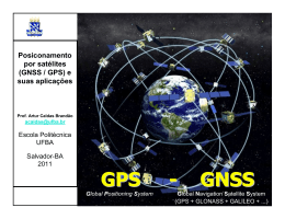 GPS - GNSS - Engenharia de Agrimensura e Cartográfica
