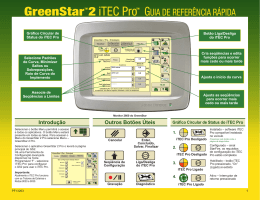 GreenStar™2 iTEC Pro™ GUIA DE REFERÊNCIA