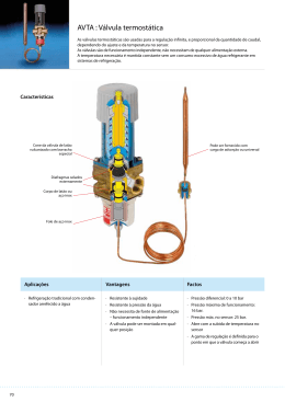 V&aacute;lvulas termost&aacute;ticas, AVTA
