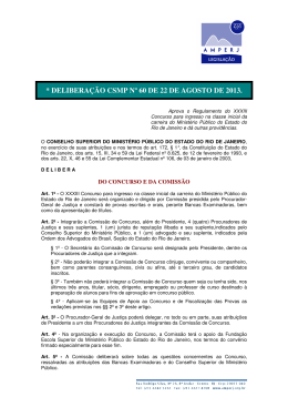 Regulamento do XXXIII Concurso