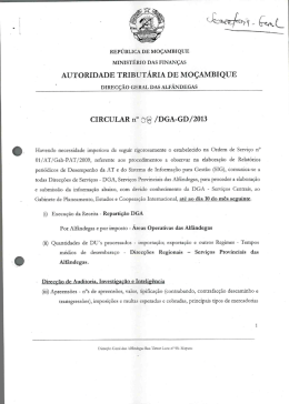 REPÚBLICA DE MOÇAMBIQUE