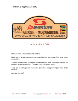Programa - jipaventura