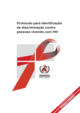 Protocolo para identifica&ccedil;&atilde;o de discrimina&ccedil;&atilde;o contra pessoas