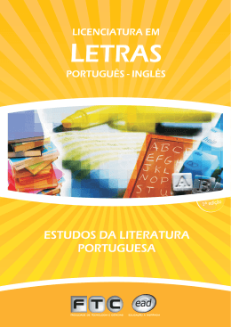 ESTUDOS DA LITERATURA PORTUGUESA