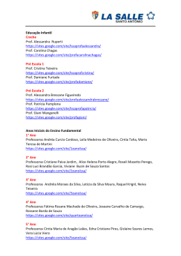 Educa&ccedil;&atilde;o Infantil Creche Prof. Alessandra Ruperti https://sites
