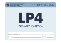 CONVERSANDO sobre O TEXTO... - Prefeitura do Rio de Janeiro